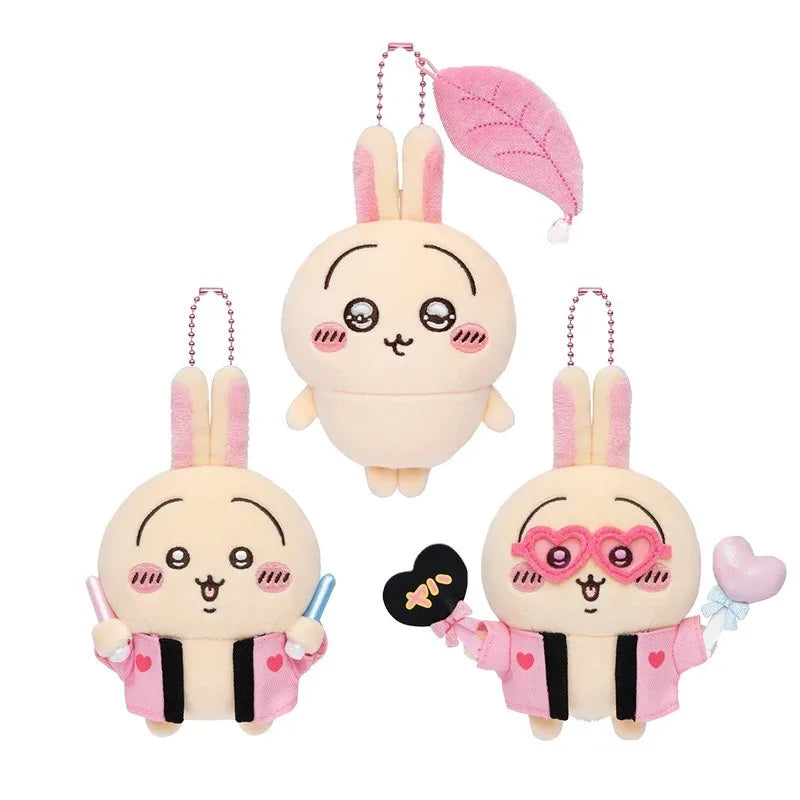 Rabbit Usagis Cheering Series Plush Doll Pendant Self-deprecating Bear Popular Cartoon Toy Keychain Bag Ornament Birthday Gift Rabbit Usagis Cheering Series Plush Doll Pendant Self-deprecating Bear Popular Cartoon Toy Keychain Bag Ornament Birthday Gift